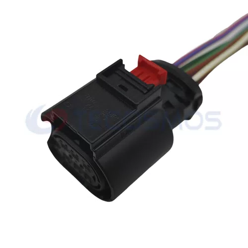 Wire Harness Plug of Automobile Waterproof Connector 6 Pin Female 8V1973713 - image 4